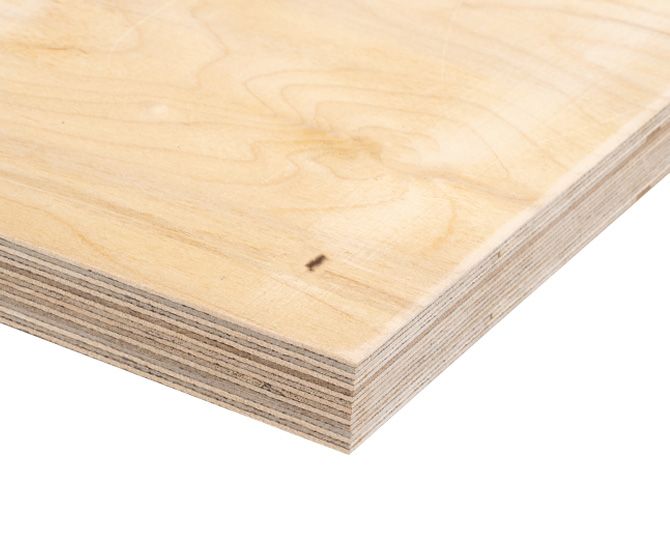 Фанера ФК 18мм 1525х1525мм сорт 3/4 шлифованная березовая СВЕЗА