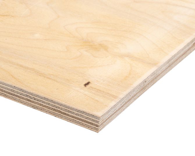 Фанера ФК 10мм 1525х1525мм сорт 3/3 шлифованная березовая СВЕЗА