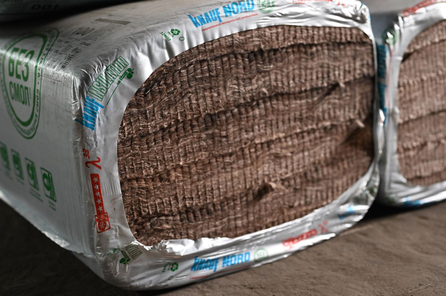 Утеплитель Knauf NORD TS стекловолоконная плита 1250х600х100мм