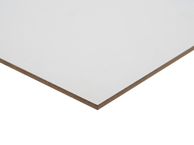 Плита МДФ Kastamonu FM ламинированная 6мм 2800х2070 мм Белый