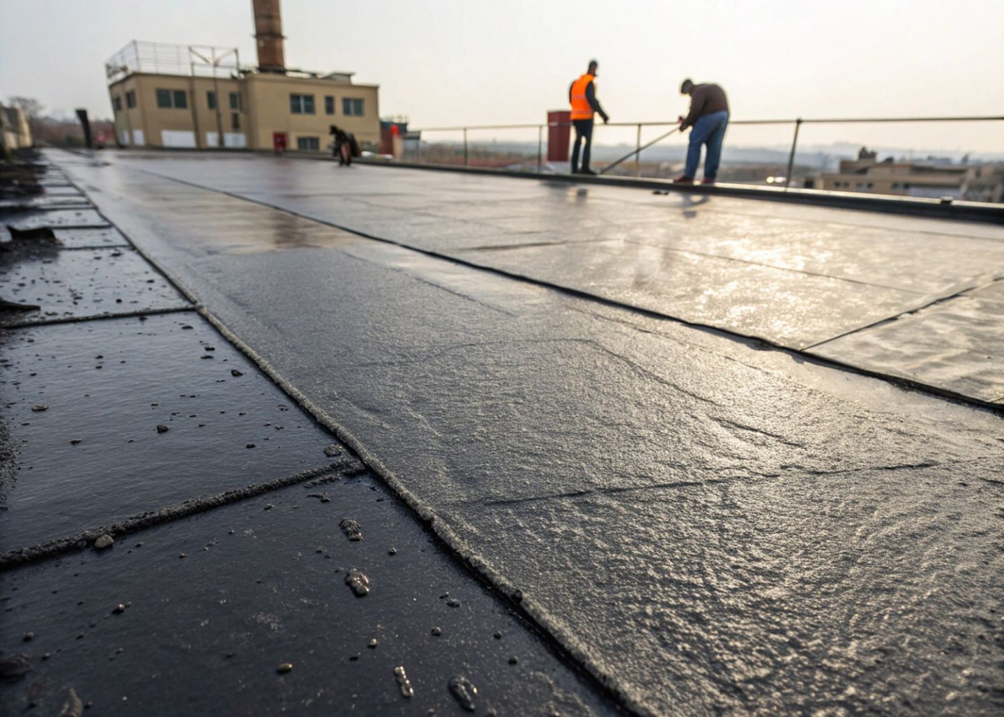 Мастика Бизон битумная кровельная 20 кг Бизон