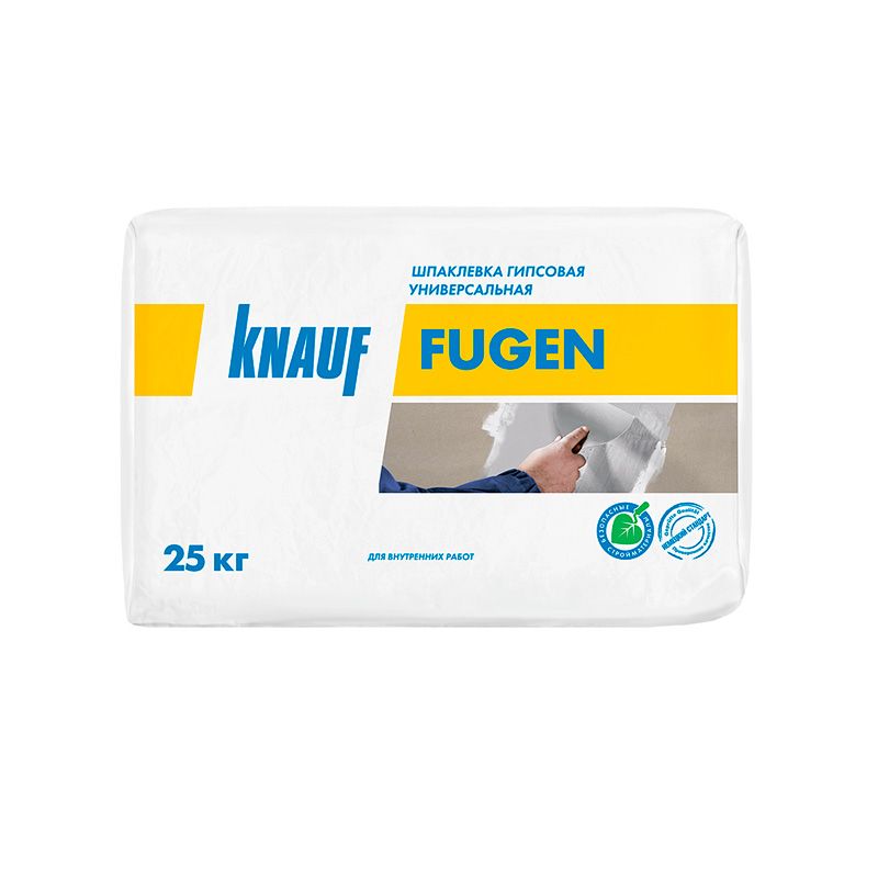 Шпаклёвка гипсовая универсальная КНАУФ Фуген 25 кг