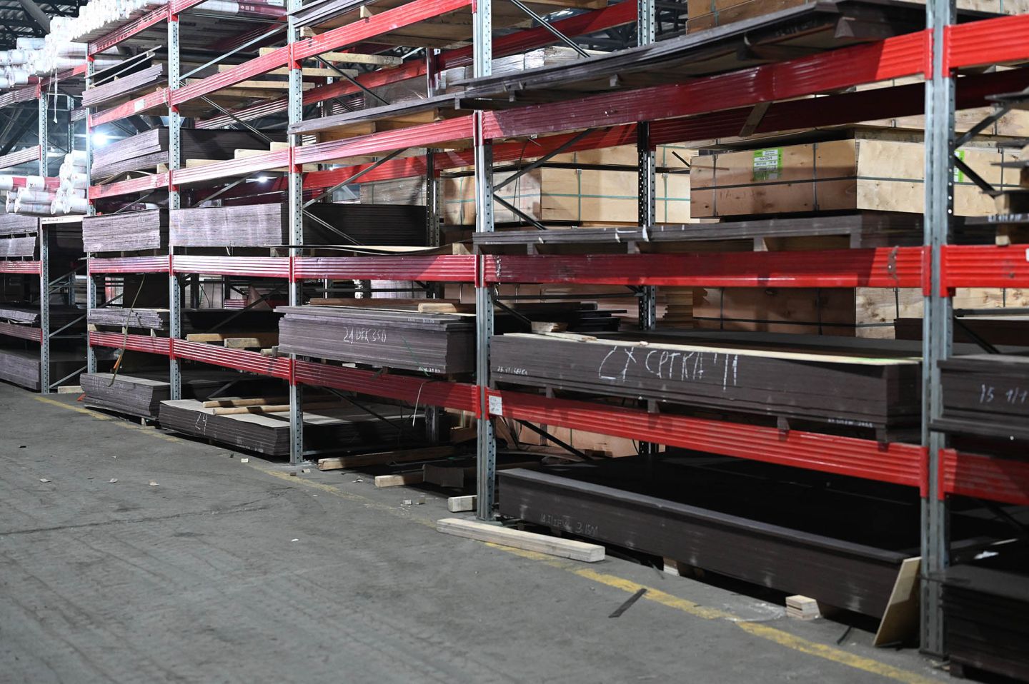 Фанера ФОФ ламинированная 24мм 2440х1220 мм сорт 1/2 березовая