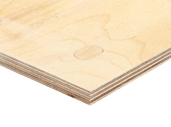 Фанера ФК 10мм 1525х1525мм сорт 2/2 шлифованная Ш2 березовая