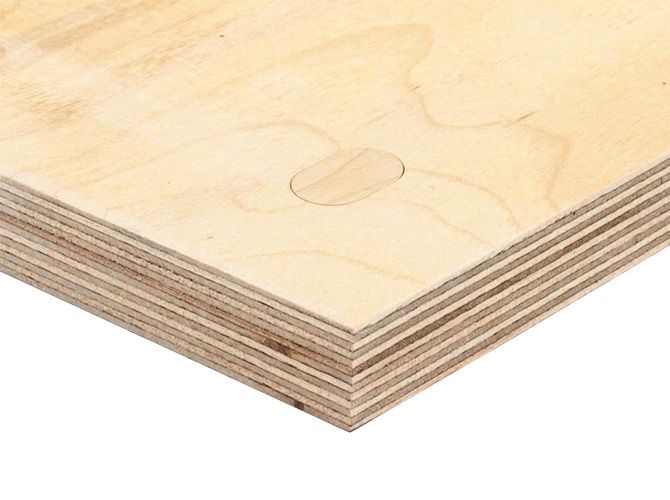 Фанера ФК 18мм 1525х1525мм сорт 2/2 шлифованная березовая