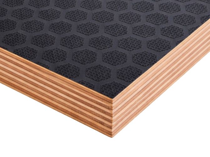 Фанера ФОФ ламинированная 24мм 2500х1250 мм сорт 1/1 березовая 120/120 HEXA